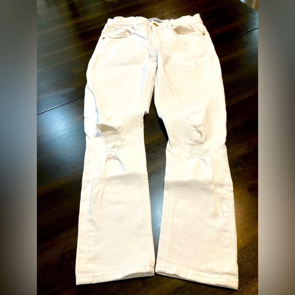 ❣️ White cropped Jeans ❣️